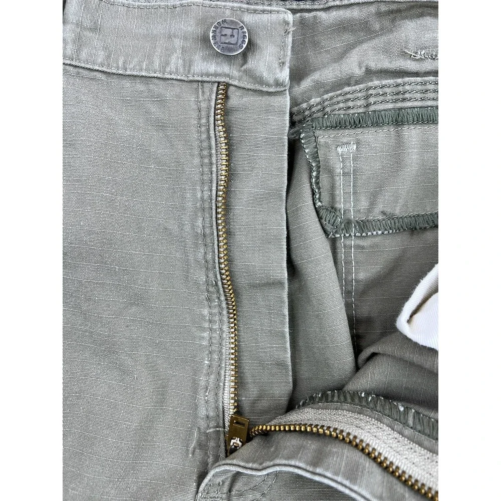 Wrangler RIGGS Workwear Pants Mens 36x30 Brown Ripstop Relaxed Fit Cargo Canvas